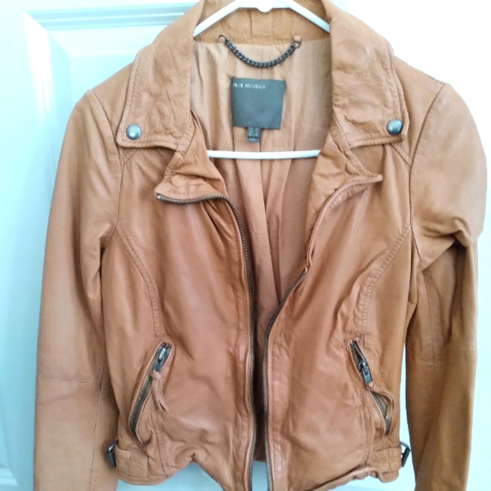Muubaa Genuine Leather Jacket